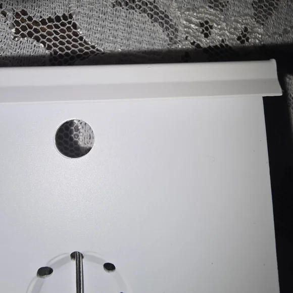 Periwinkle Witch Brooch with Gold and Black Accents - Picture 2 of 2